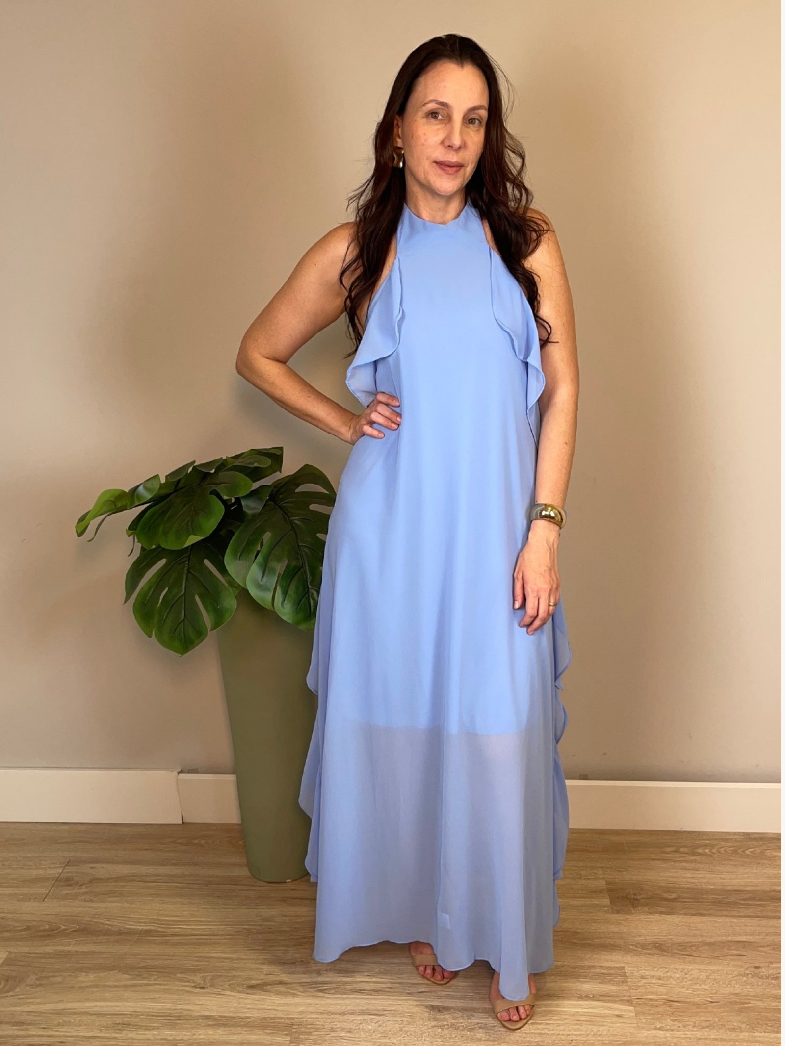 Vestido Longo Leonor